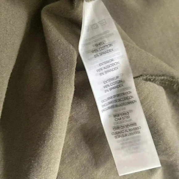 Calvin Klein sleeveless olive green dress size M - Picture 5 of 5